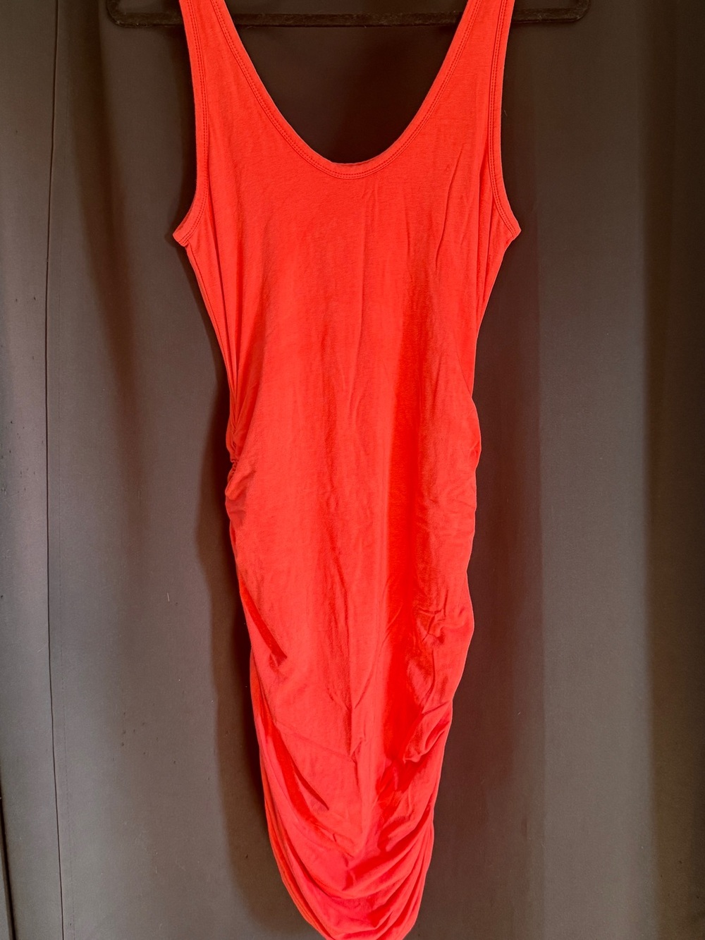 Express  Ruched Tank Dress - Picture 3 of 5